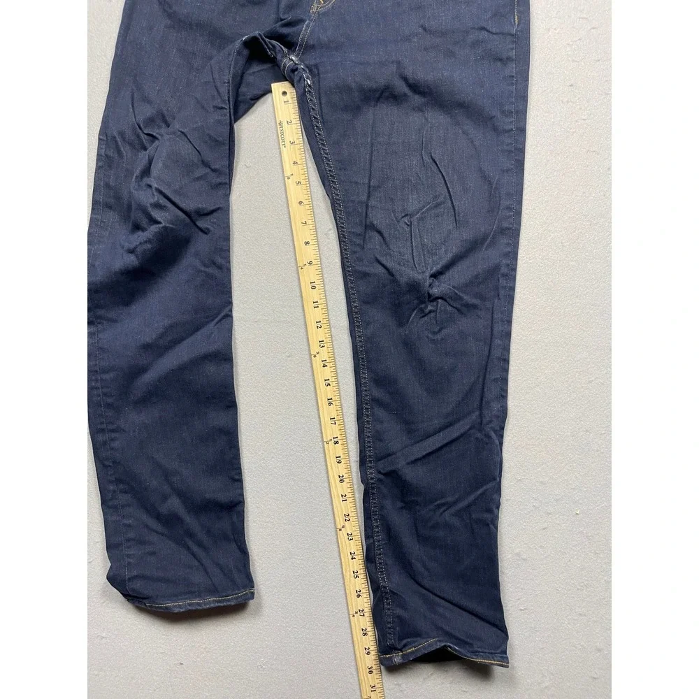 Banana Republic Slim Fit Jeans Mens 33x32 Dark Wash Blue Denim Pants